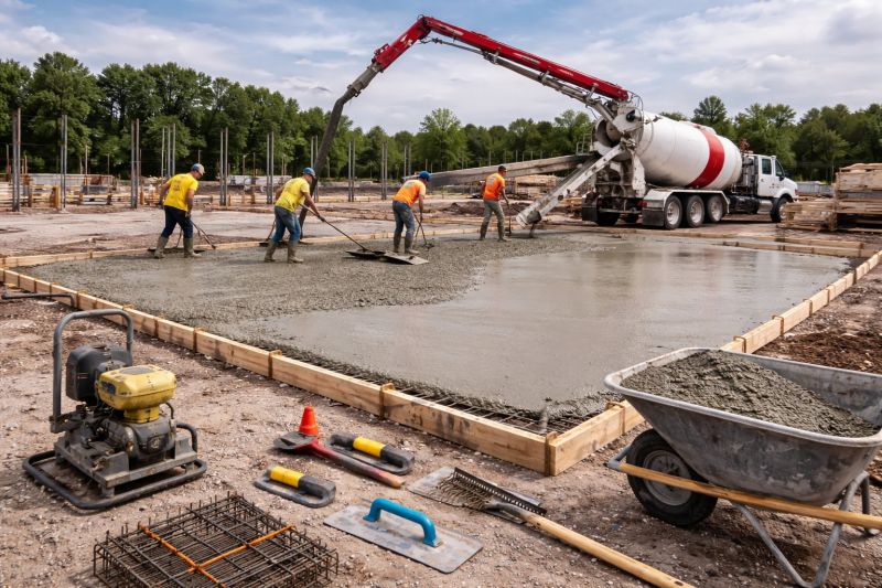 Commercial Slab Installation in Fort Myers, FL