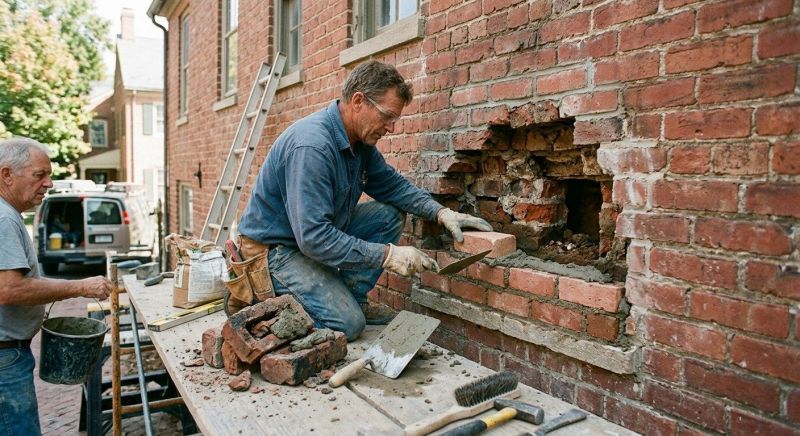 Brick Landscaping Installation in Norwalk, CT