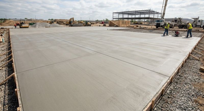 Commercial Slab Installation in Gig Harbor, WA
