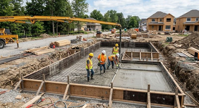 Concrete Foundation Installation in Fort Worth, TX