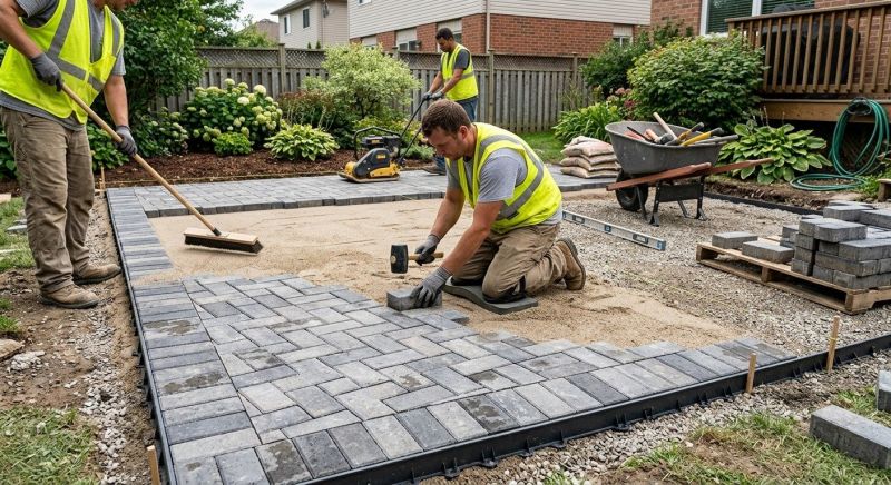 Custom Pavers Installation in Boston, MA