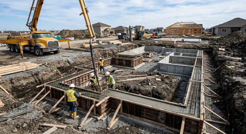 Foundation Construction in Greenville, SC